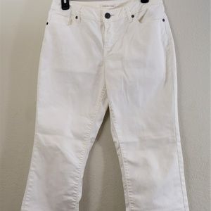 Coldwater Creek Cream Jeans Size 10P